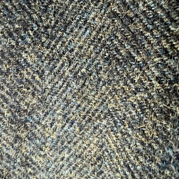 Talbots Blazer Womens 10 Green Wool Blend Gold Button Lined Aberdeen Herringbone - Picture 9 of 9